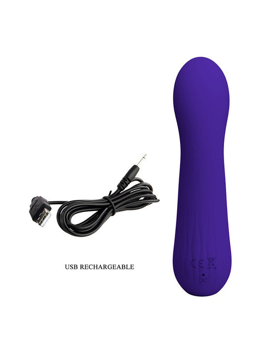 Pretty Love - Faun - Buigzame G-Spot Vibrator - Paars-Erotiekvoordeel.nl