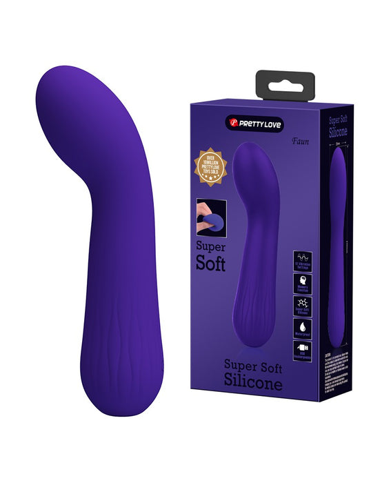 Pretty Love - Faun - Buigzame G-Spot Vibrator - Paars-Erotiekvoordeel.nl