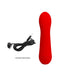 Pretty Love - Faun - Buigzame G-Spot Vibrator - Rood-Erotiekvoordeel.nl