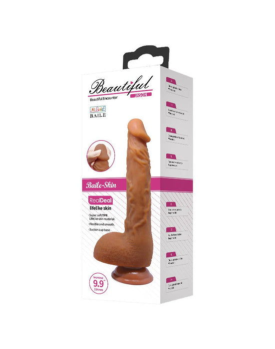 Pretty Love - Jason - Realistische G-spot Dildo - Medium Huidskleur-Erotiekvoordeel.nl