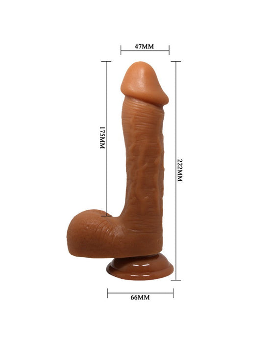 Pretty Love - Johnson - Realistische Dildo - 22 x 4.7 cm - Medium Huidskleur-Erotiekvoordeel.nl