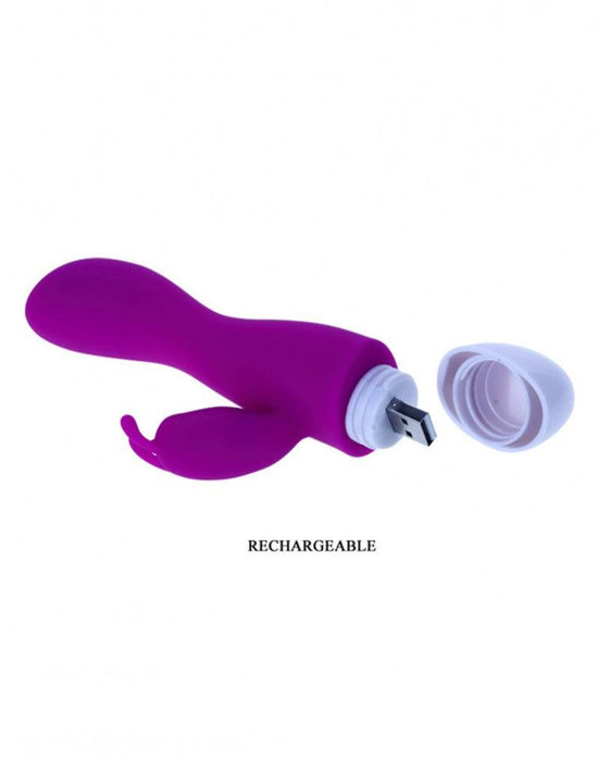 Pretty Love - Kyle - Bunny Vibrator - Roze-Erotiekvoordeel.nl