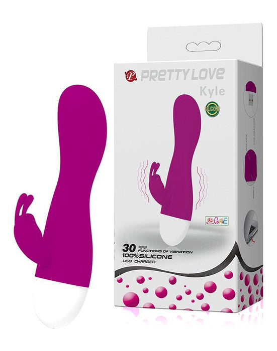 Pretty Love - Kyle - Bunny Vibrator - Roze-Erotiekvoordeel.nl