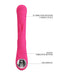 Pretty Love - Lamar - Rabbit Vibrator- Tarzan Vibrator - Met LCD Display - Roze-Erotiekvoordeel.nl