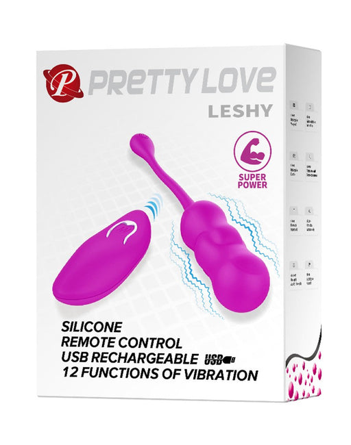 Pretty Love - Leshy - Vibrerend Eitje - Met Afstandsbediening - Roze-Erotiekvoordeel.nl