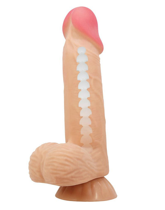 Pretty Love - Lisle - Sliding Skin Dildo - 20.6 x 4.4 cm - Lichte Huidskleur-Erotiekvoordeel.nl