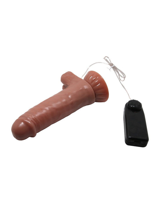 Pretty Love - Maddox - Vibrerende Dildo - Medium Huidskleur-Erotiekvoordeel.nl