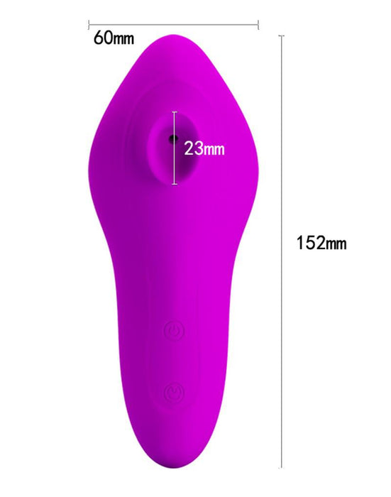 Pretty Love - Magic Fish - Clitoris Vibrator - Luchtdruk Vibrator - Siliconen - Roze-Erotiekvoordeel.nl