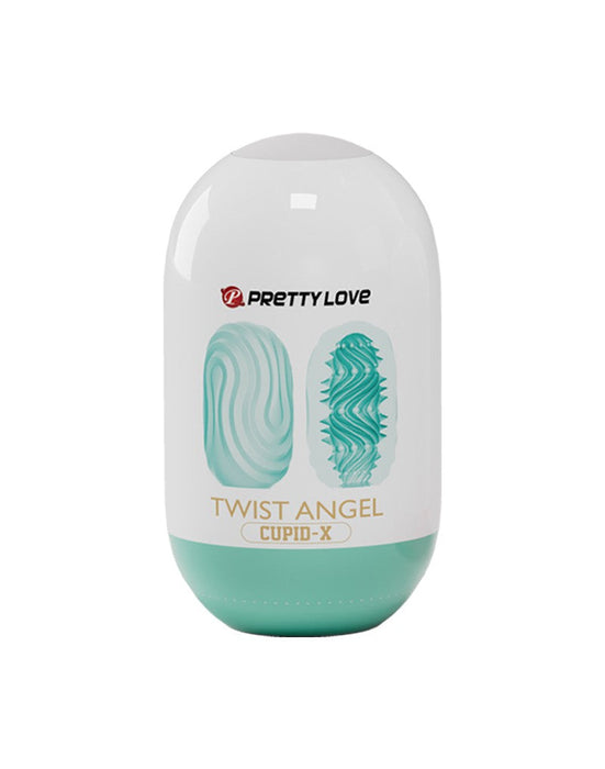 Pretty Love - Masturbator Ei - Twist Angel - Mintgroen-Erotiekvoordeel.nl