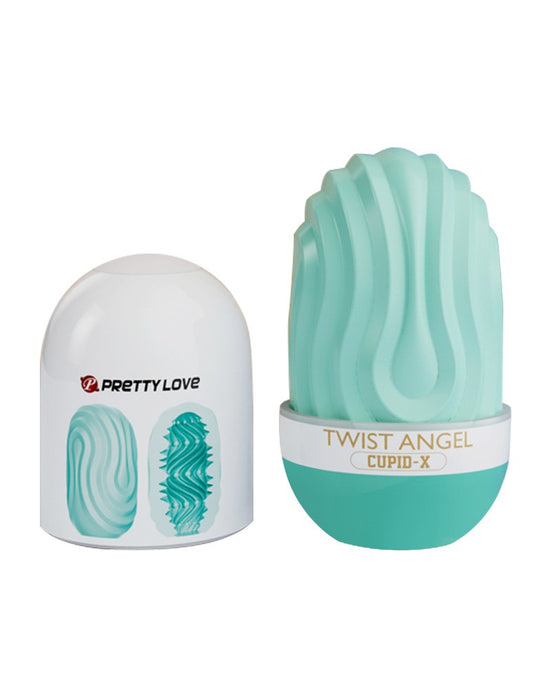 Pretty Love - Masturbator Ei - Twist Angel - Mintgroen-Erotiekvoordeel.nl