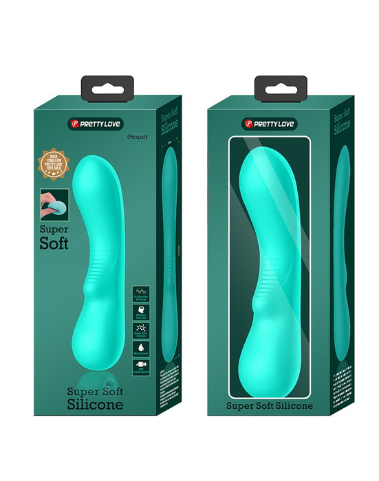 Pretty Love - Matt - G-Spot Vibrator - Flexibele Schacht - 12 Standen -Turquoise-Erotiekvoordeel.nl