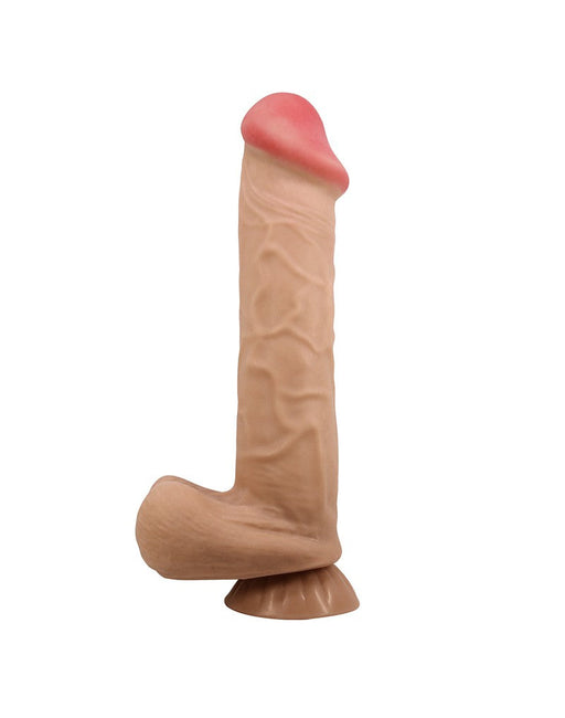 Pretty Love - Mendel - Sliding Skin Dildo - Lengte 26 cm - Ø 5.5 cm - Lichte Huidskleur-Erotiekvoordeel.nl