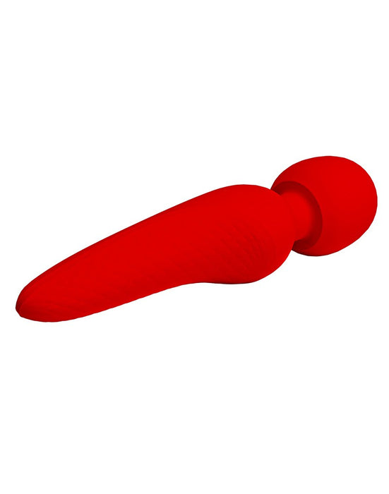 Pretty Love - Meredith - Wand Vibrator - 12 Standen - Waterproof - Rood-Erotiekvoordeel.nl