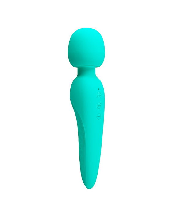 Pretty Love - Meredith - Wand Vibrator - 12 Standen - Waterproof - Turquoise-Erotiekvoordeel.nl