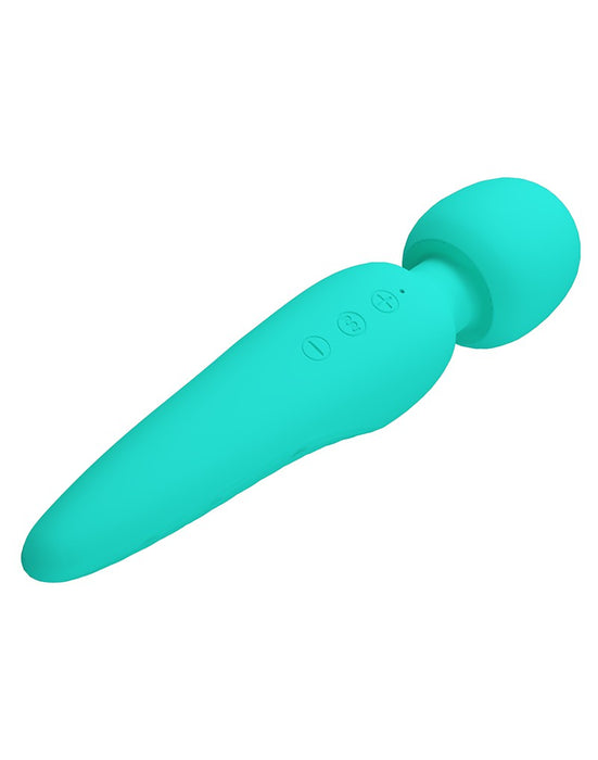 Pretty Love - Meredith - Wand Vibrator - 12 Standen - Waterproof - Turquoise-Erotiekvoordeel.nl