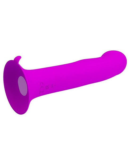 Pretty Love - Murray - Vibrerende Dildo - 19 cm - Dieproze - USB Oplaadbaar - Siliconen-Erotiekvoordeel.nl