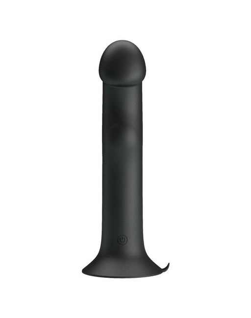 Pretty Love - Murray - Vibrerende Dildo - 19 cm - Zwart - USB Oplaadbaar - Siliconen-Erotiekvoordeel.nl