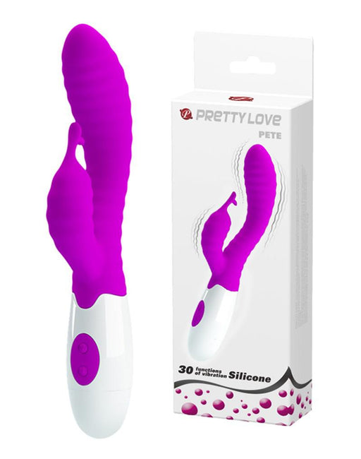 Pretty Love - Pete - Curved G-spot Rabbit Vibrator-Erotiekvoordeel.nl