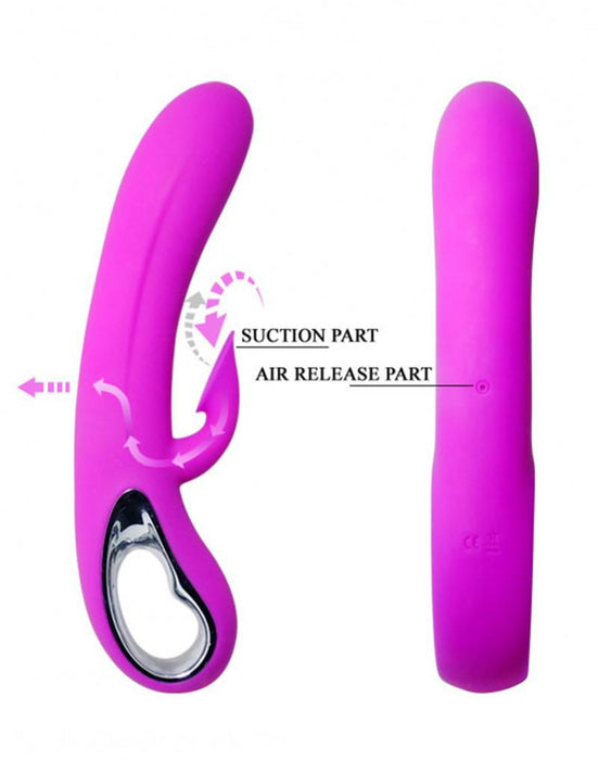 Pretty Love - Romance - Zuigende Clitoris Vibrator - Roze-Erotiekvoordeel.nl