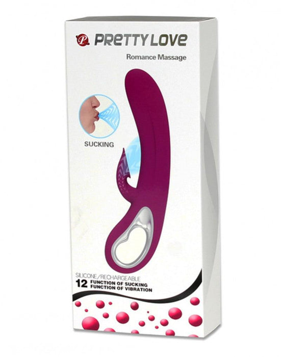 Pretty Love - Romance - Zuigende Clitoris Vibrator - Roze-Erotiekvoordeel.nl