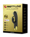 Pretty Love - Royal Pleasure Double Pleasure Vibrator - Zwart/Goud-Erotiekvoordeel.nl