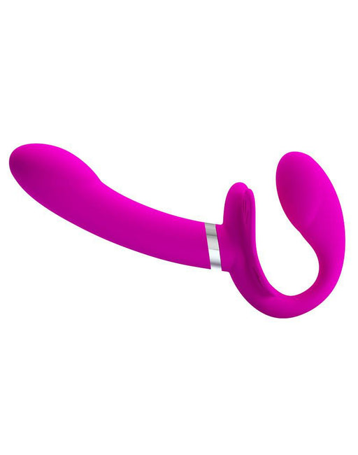 Pretty Love - Valerie - Strapless Strap-on Voorbindvibrator - Roze-Erotiekvoordeel.nl