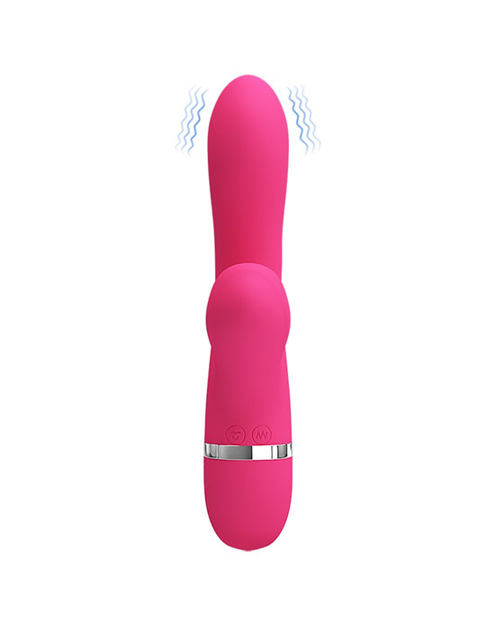 Pretty Love - Willow - Tarzan Vibrator Met ZuigFunctie - Roze-Erotiekvoordeel.nl