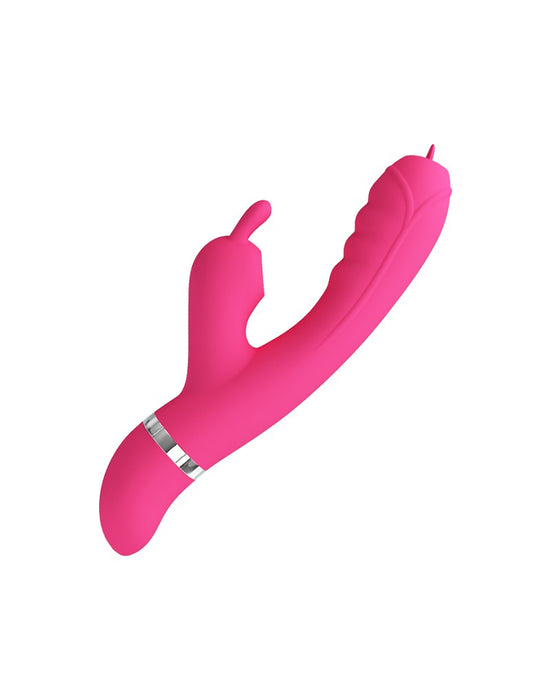 Pretty Love - Phoenix - Tarzan Vibrator Met luchtdruk stimulatie - Roze-Erotiekvoordeel.nl