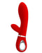 Pretty Love - Thomas - Rabbit Vibrator- Rood-Erotiekvoordeel.nl