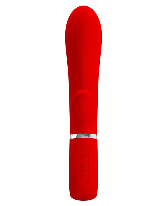 Pretty Love - Thomas - Rabbit Vibrator- Rood-Erotiekvoordeel.nl