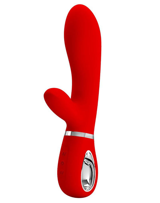 Pretty Love - Thomas - Rabbit Vibrator- Rood-Erotiekvoordeel.nl