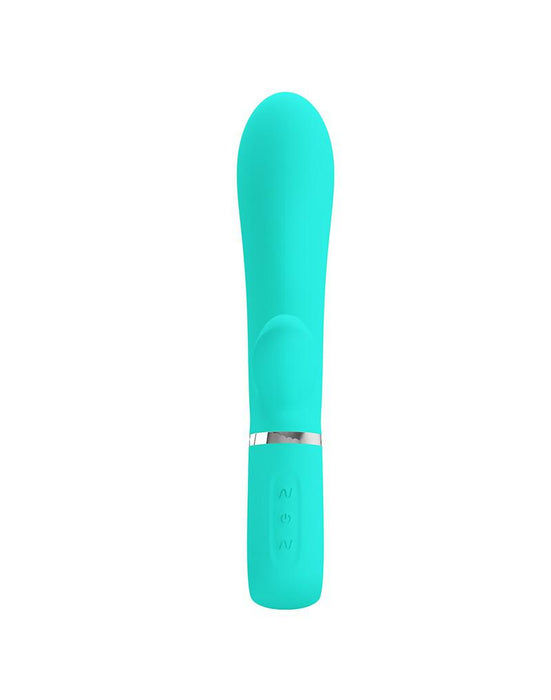 Pretty Love - Thomas - Rabbit Vibrator - Turquoise-Erotiekvoordeel.nl