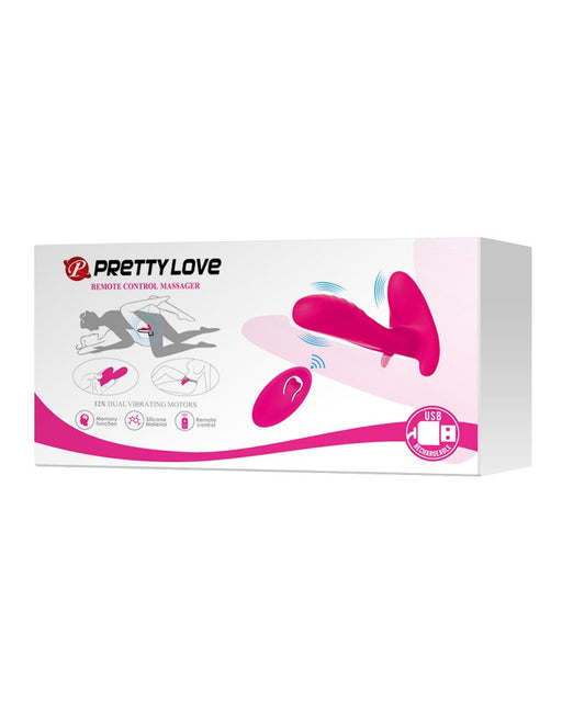 Pretty Love - Vinger Vibrator- Panty Vibrator- Partner Vibrator 3-in-1 - Roze-Erotiekvoordeel.nl