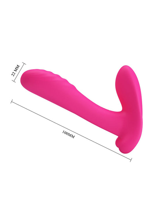 Pretty Love - Vinger Vibrator- Panty Vibrator- Partner Vibrator 3-in-1 - Roze-Erotiekvoordeel.nl