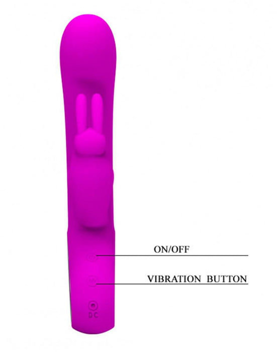 Pretty Love - Webb - Rabbit Vibrator - Roze-Erotiekvoordeel.nl