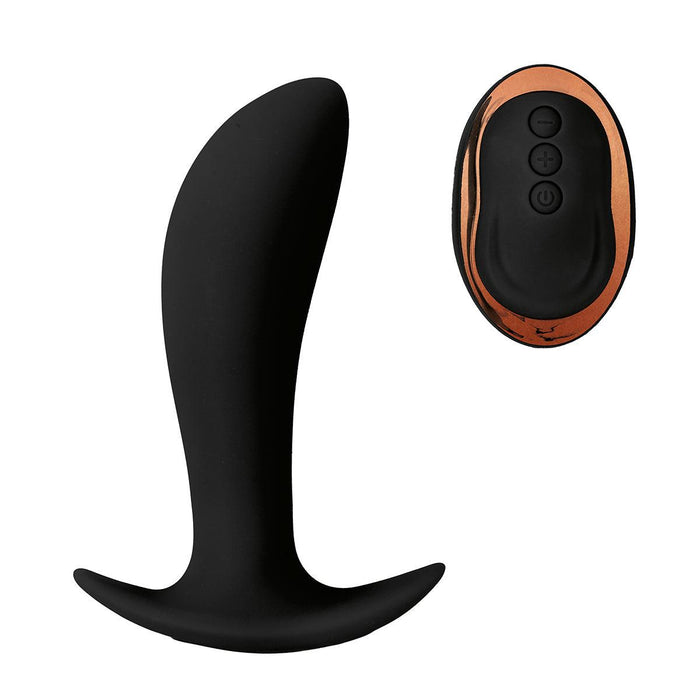 Lang loys - Prostaat Vibrator Met remote Control - Zwart-Erotiekvoordeel.nl