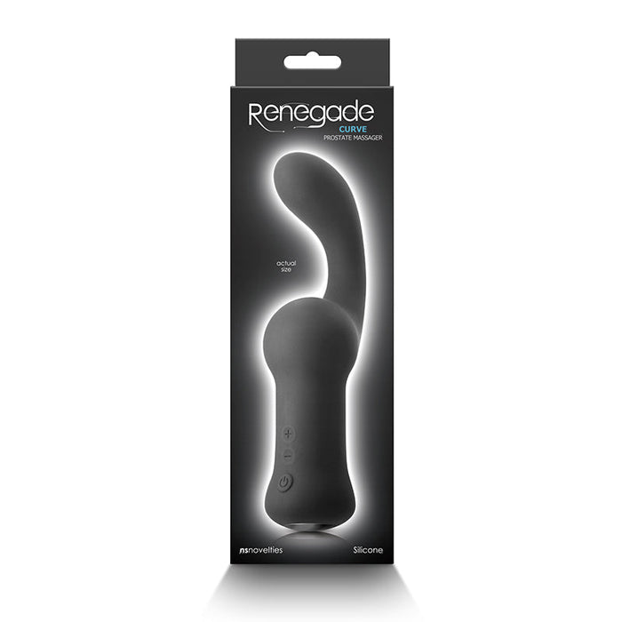 Renegade - Curve Vibrerende Siliconen Prostate Massager-Erotiekvoordeel.nl