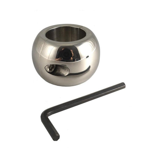 Rimba - Ball Stretcher RVS In donut vorm deelbaar 4 cm Hoog - 450 gram-Erotiekvoordeel.nl