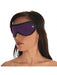 Rimba - Blinddoek - Oogmasker - Leer - Paars - One Size-Erotiekvoordeel.nl