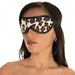 Rimba Bondage Play - Blinddoek - Oogmasker - Leer - Panter Print - One Size-Erotiekvoordeel.nl