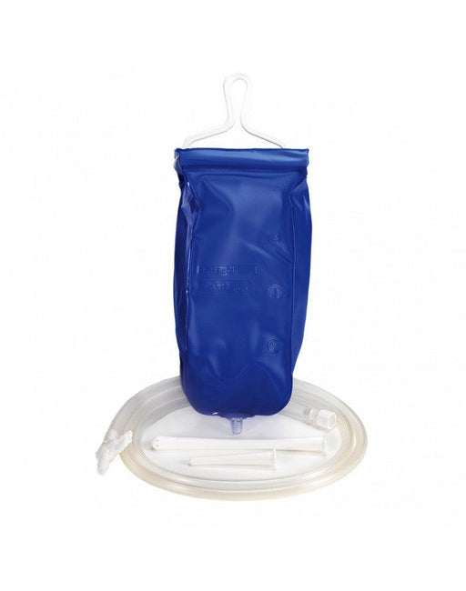 Rimba Bondage Play - Intiem irrigator Set - Reismodel - Inhoud 1 Liter-Erotiekvoordeel.nl