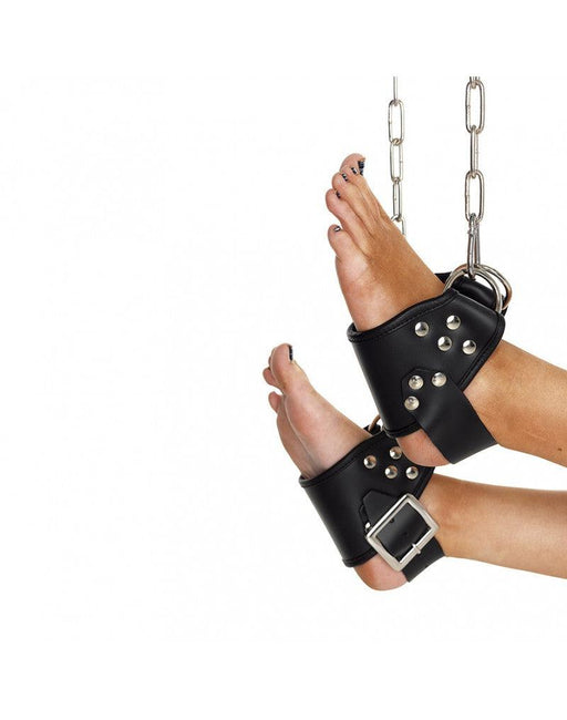 Rimba Bondage Play - Suspension Boeien - Hangboeien Voor de Voeten - Zwart-Erotiekvoordeel.nl