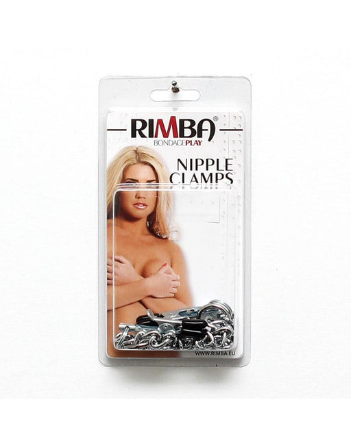 Rimba Bondage Play - Tepelklemmen Met Versiering van Ketting-franje-Erotiekvoordeel.nl