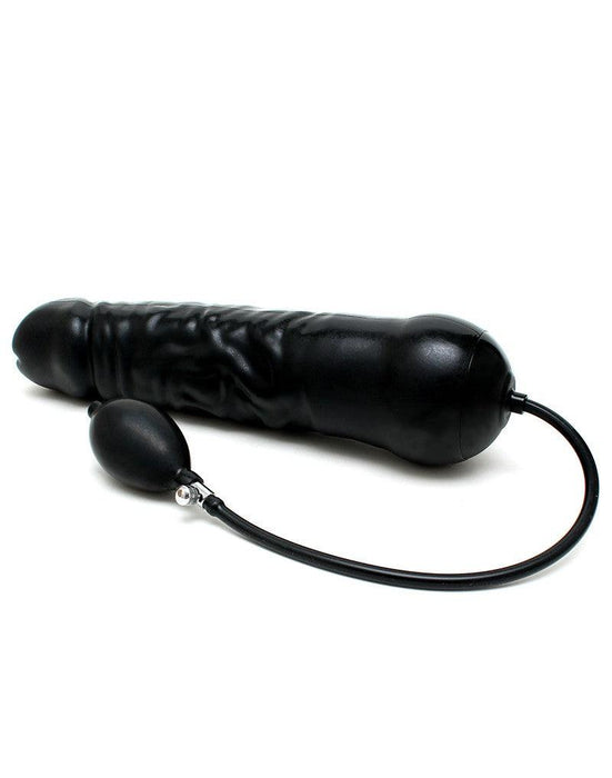 Rimba Bondage Play - XXL Opblaas Dildo Met Stevige Kern 34 x 7,5 cm-Erotiekvoordeel.nl