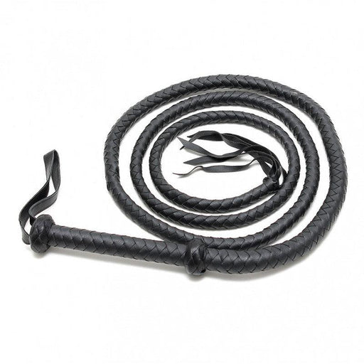 Rimba - Zweep - Bullwhip - 250 cm - Zwart-Erotiekvoordeel.nl