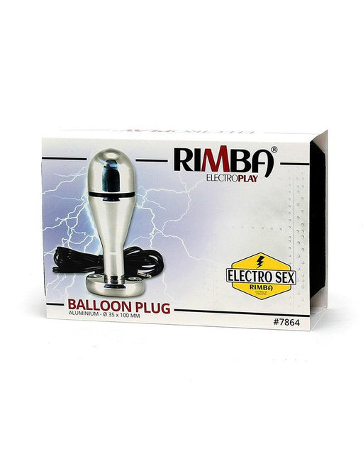 Rimba Electro Sex - Ballon Plug Voor Vaginaal of Anaal Gebruik 100 mm bi-polair-Erotiekvoordeel.nl