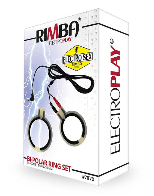 Rimba Electro Sex - Siliconen Cockringen, bi-polair, rond model-Erotiekvoordeel.nl