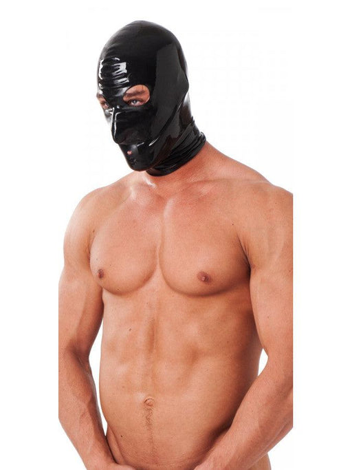 Rimba - Latex Gezichtsmasker - Hood - Hoofd Masker-Erotiekvoordeel.nl