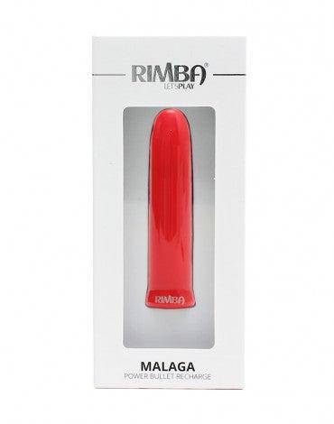 Rimba - Malaga - Bullet Vibrator - Krachtige Mini Vibrator - Rood-Erotiekvoordeel.nl