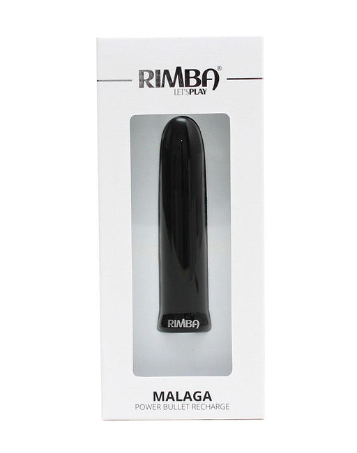 Rimba - Malaga - Bullet Vibrator - Krachtige Mini Vibrator - Zwart-Erotiekvoordeel.nl